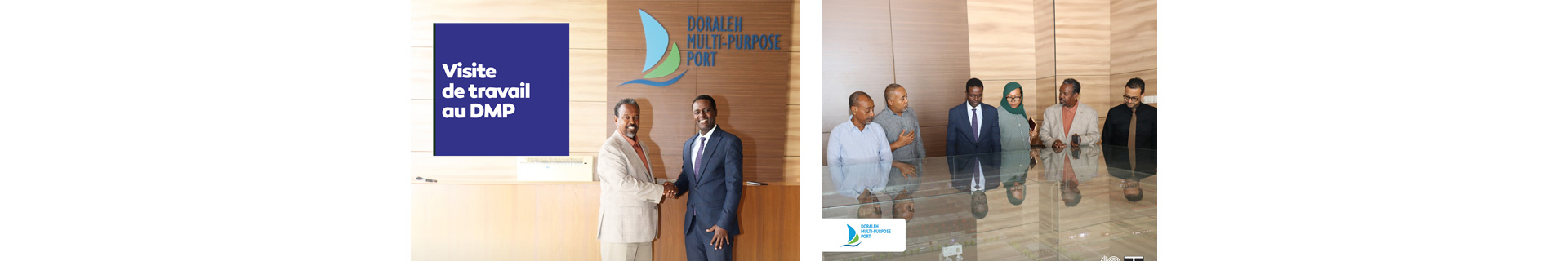 Une délégation BOA Mer-Rouge au port DMP