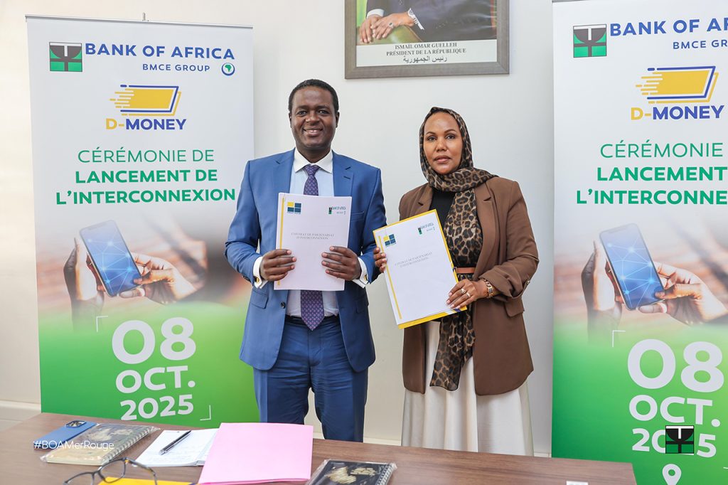 1529 BOA MER ROUGE et D Money linterconnexion est lancee pour une finance .2