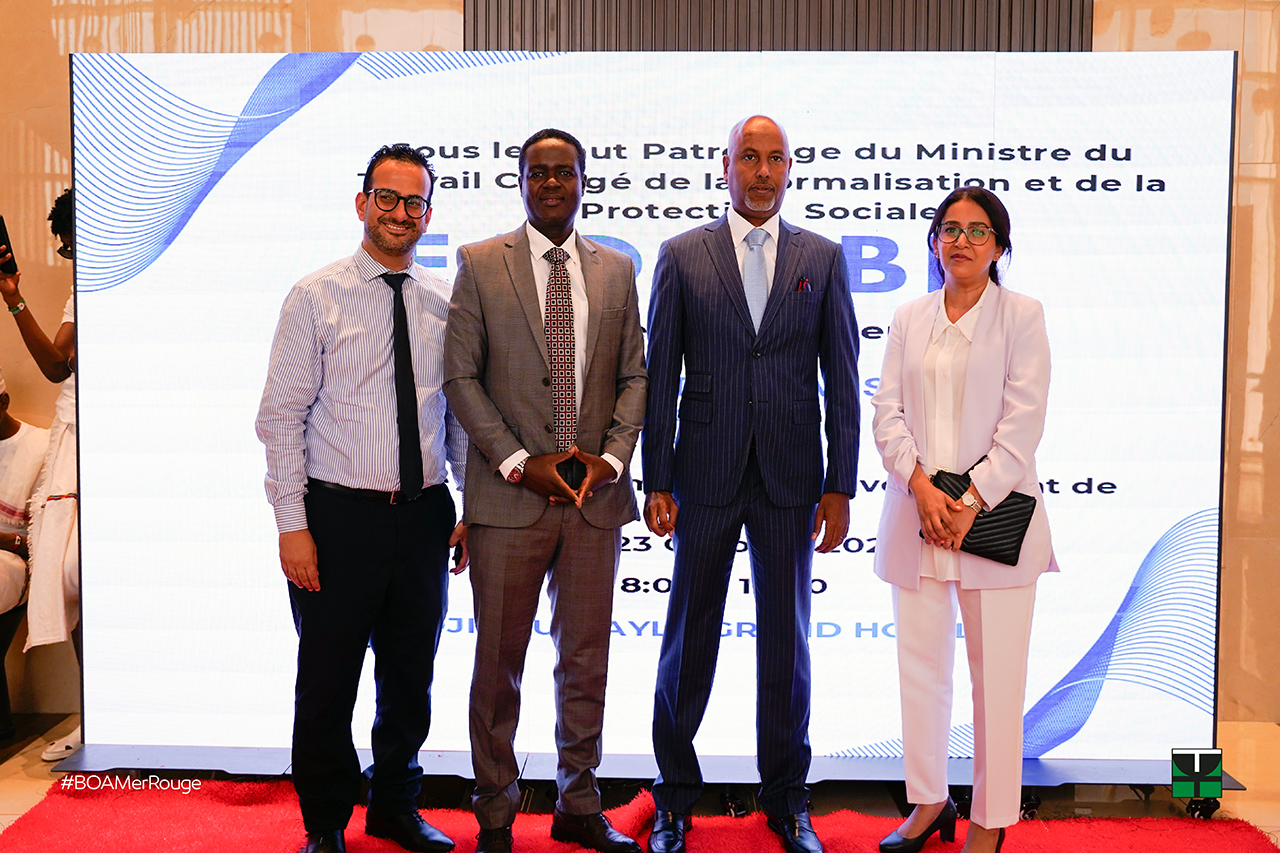 BOA-MER ROUGE distinguée par le gouvernement de Djibouti